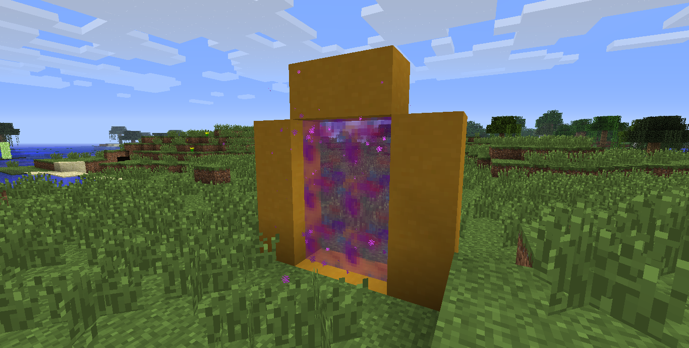 Мод Colourful Portals Mod для Minecraft 1.6.4
